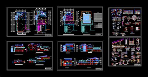 Restaurant Sum Dwg Full Project For Autocad Designs Cad