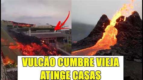 Vulc O La Palma Que Pode Provocar Tsunami No Brasil Entra Em Erup O E