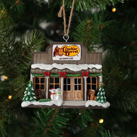 Cracker Barrel Store Ornament - Cracker Barrel