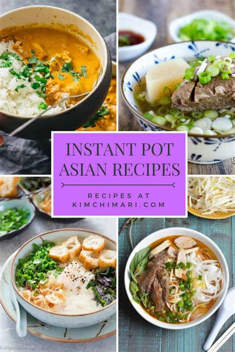 15 Instant Pot Asian Recipes Instant Pot Asian Recipes Instant Pot Dinner Recipes Asian Recipes