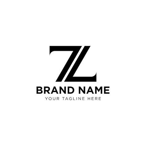 Premium Vector Zl Abstract Vector Logo Monogram Template