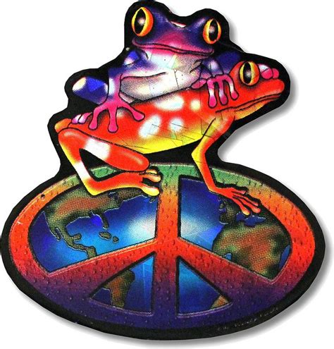 Pin By Kay Rae On ρєαcє ☮ ☯ Peace Frog Frog Drawing Peace Sign Art