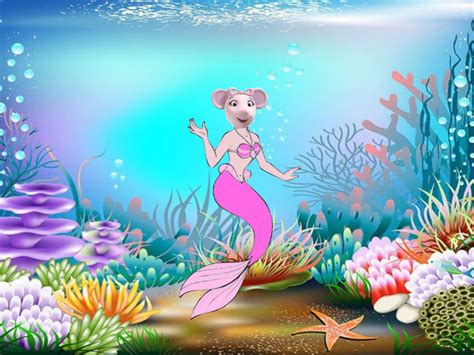 Angelina Mouseling The Mer Mouse Mermay Edit By Theemperorofhonor On