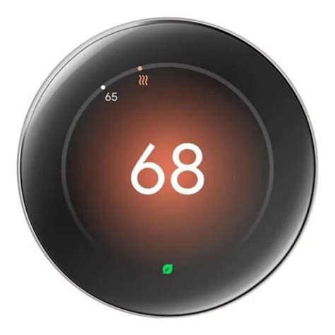 Google Nest Learning Thermostat Th Gen Sensor Ga Us Polished