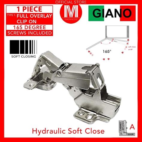 Giano Degree Soft Closing Concealed Hinge Full Overlay Cabinet