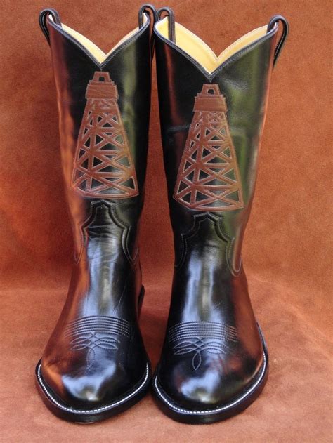 Handmade Oil Rig Boots By Ghost Rider Boots Custom