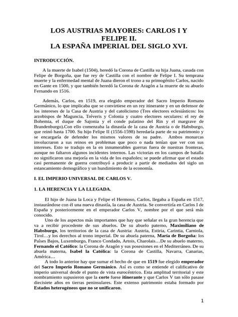 carlos   felipe ii espana imperial  casa de los habsburgo