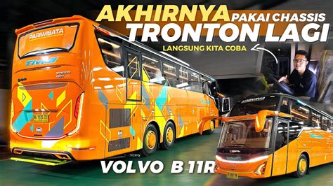 GEBRAKAN BARU TIVIDI PARIWISATA PAKAI CHASSIS MEWAHVolvo B11R 450HP