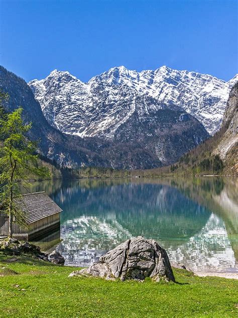 Oberbayern Königssee Von Salet zur Fischunkelalm am Obersee Urlaub