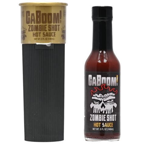 Hot Shots Hot Sauce Caboom Zombie Shot 5oz Pacific Candy Wholesale