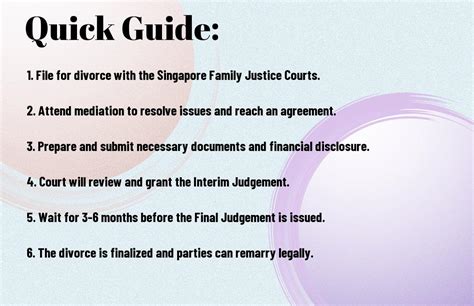 How Does The Process Of Divorce Work In Singapore OFFICIAL