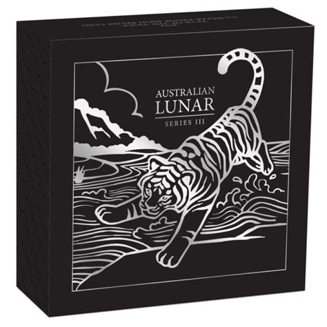 Australian Lunar Series Iii Year Of The Tiger Oz Silver High