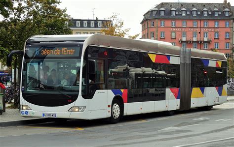 Strasbourg Mercedes Benz O530 Citaro Facelift G CNG BHNS 802 Photo