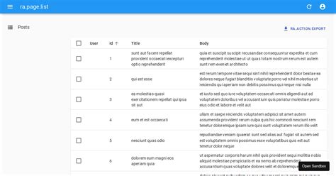 Material Demo Forked Codesandbox