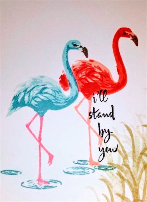 Flamingo Artwork Flamingo Decor Pink Flamingos Ill Stand By You Let