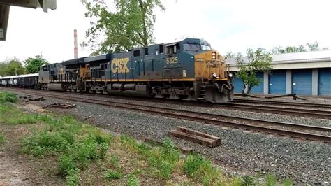 HD CSX Q368 Manifest Train Eastbound Fairport NY YouTube