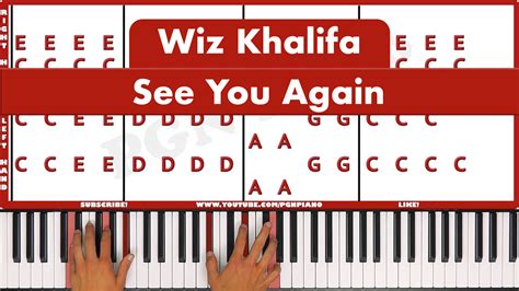 Wiz Khalifa – See You Again – Easy – MARKS PIANO