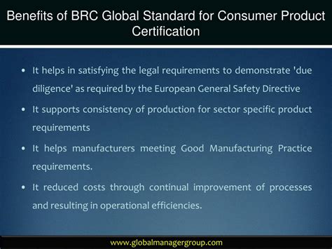 Ppt What Brc Documents Require For Consumer Products Certification