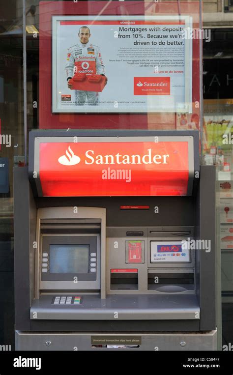 Santander Cajero Automático Atm Fotografía De Stock Alamy