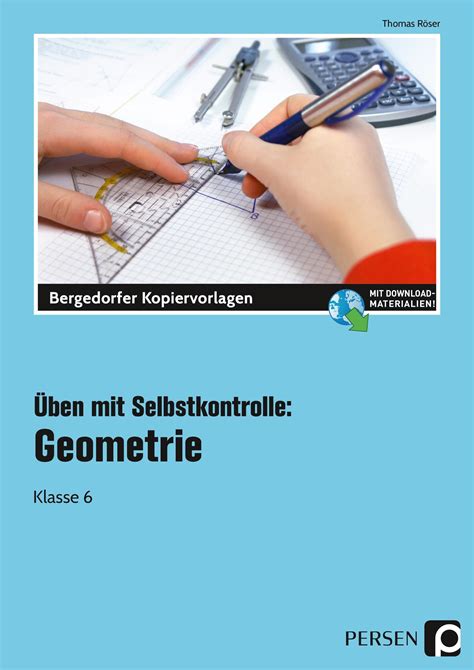 Üben mit Selbstkontrolle Geometrie Buch Klasse 6 kaufen Persen