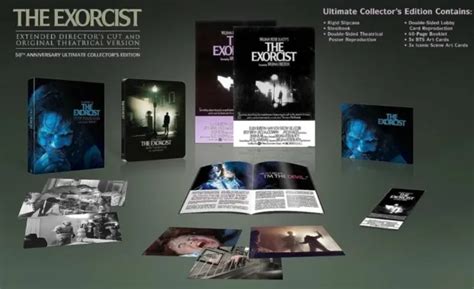 THE EXORCIST 50TH Anniversary Collector S Ultimate Edition 4K Blu Ray