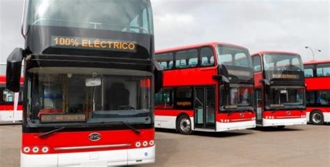 Transportes Presenta Los Primeros Buses De Dos Pisos El Ctricos En