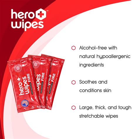 Hero Wipes Body Wipes Remove 98 Of Carcinogens Ash