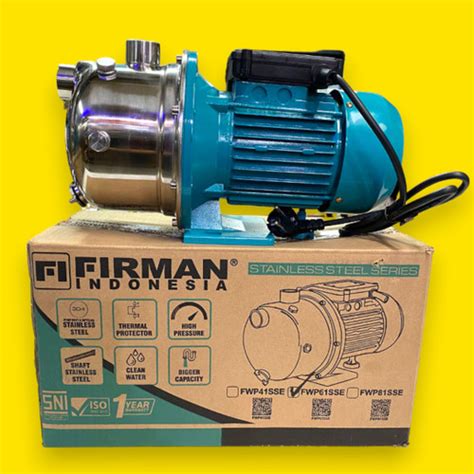 Jual Firman Fwp Sse Pompa Air Sepot Semi Jet Pump Pompa