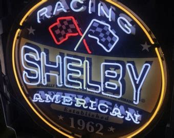 Shelby Cobra Neon Sign Etsy