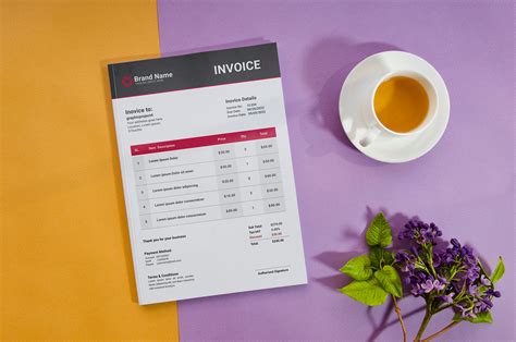 Invoice Design on Behance