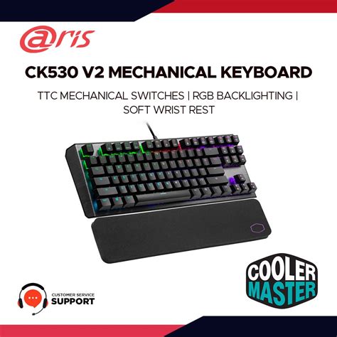 Cooler Master CK530 V2 Mechanical Keyboard | Shopee Malaysia