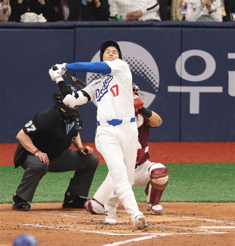 大谷翔平が韓国初戦でまさかの2打席連続三振 4打席連続kも「スイングに問題はなかった」 スポーツ報知