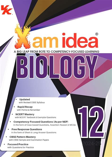 Xamidea Biology CBSE Class 12 By Editorial Board 2024 25 Examination