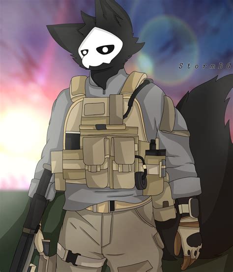 Puro PMC, Art by: @StormBG14 (Twitter) : r/ChangedFurry