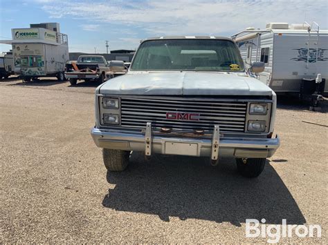 1987 Gmc Jimmy Sierra Classic Sport Utility Bigiron Auctions