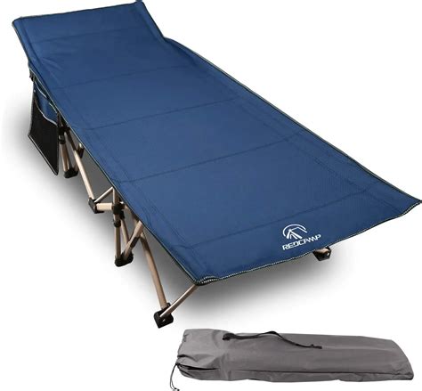 Redcamp Folding Camping Cot For Adults 500lbs Portable Sleeping Cots With Carry Bag For Camp