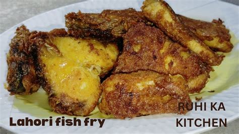 Chatpati And Spicy Lahori Fish Fry Restaurant Style Masala Fish Fry