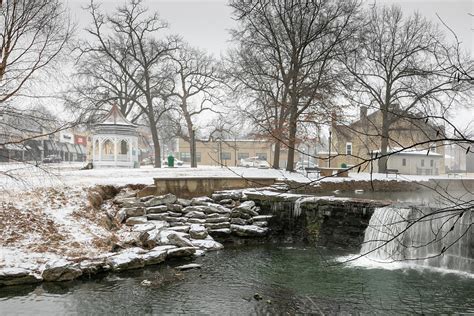 Gazebo And Falls Photograph By Tony Colvin Fine Art America