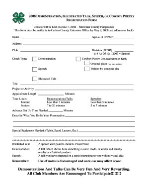 Fillable Online Msuextension Demo Form Doc Msuextension Fax Email