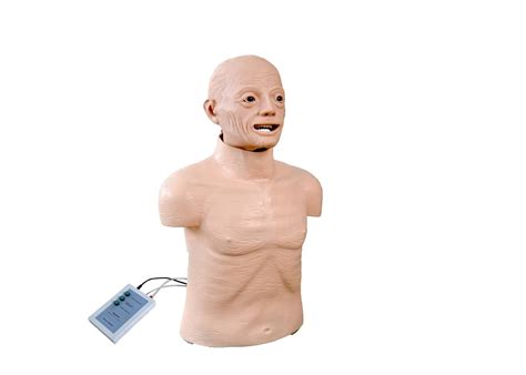 Elderly Cpr Simulator Manikin With Anatomical Landmarks