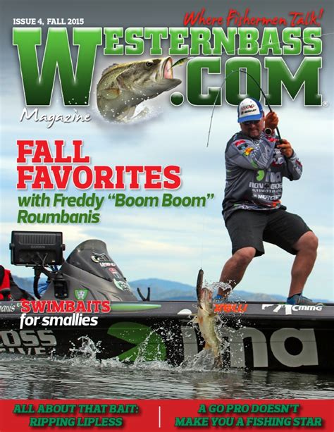 Westernbass Magazine Free Bass Fishing Tips And Techniques Fall