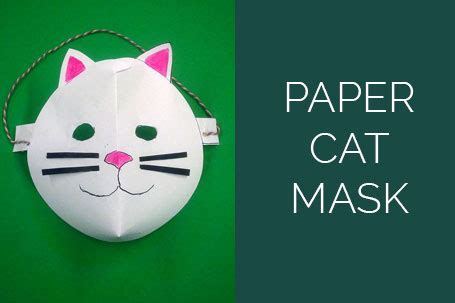 PAPER CAT MASK – Homer Watson House & Gallery