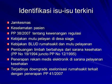 Isu Terkini Tentang Kesehatan