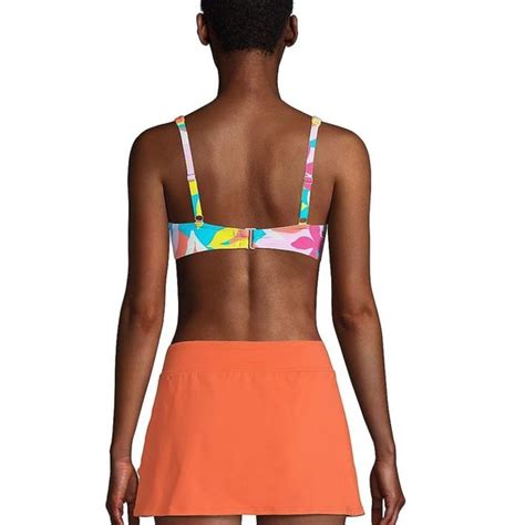 Lands End Swim Nwt Lands End Womens Twist Front Underwire Bikini Top Size Flg Poshmark