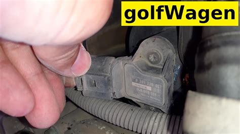 Vw Polo N Map Sensor Replacement P P Etc Youtube