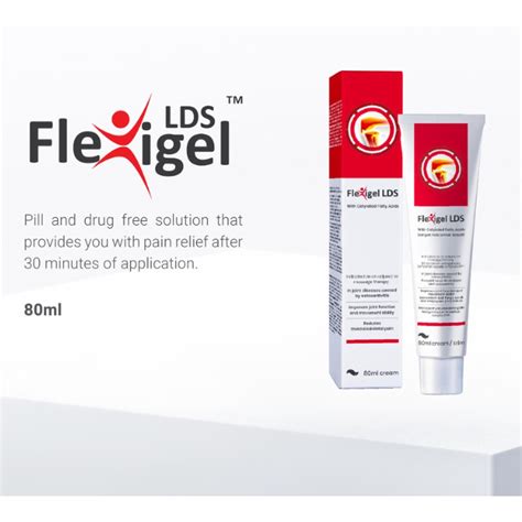 Flexigel Lds Instant Pain Relief Cream For Joint Muscle Pain Original