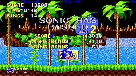 Sonic 1 Beta Hoax Sega Genesis Rom Hack Gameplay [hd] Youtube