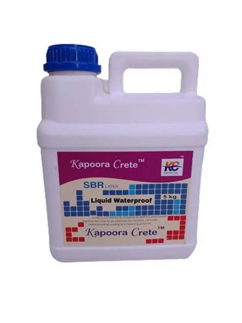 Kapoora Crete Sbr Latex Liquid Waterproof Chemical For Construction At