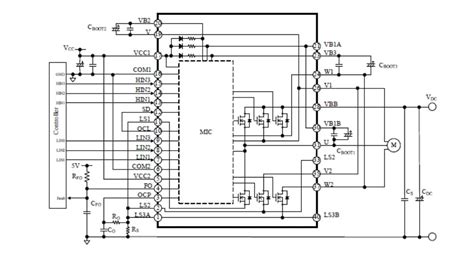 High Voltage Phase Motor Driver Ic With Integrated Igbt Powerpulse Net