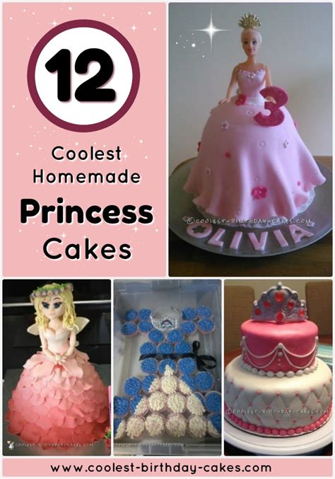 12 Pretty Homemade Princess Cakes